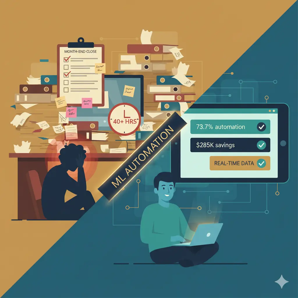 Intelligent financial close